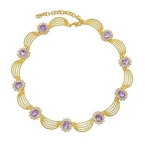 - 18K GP Vintage necklace